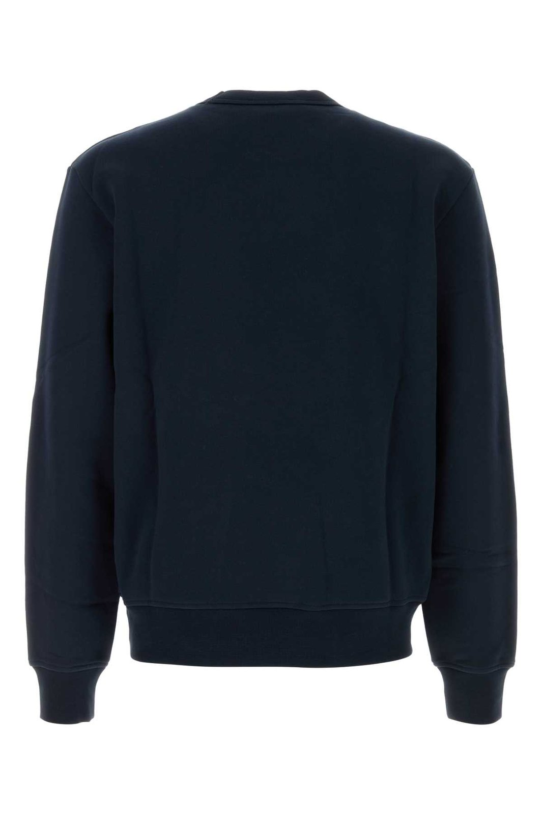 Minimalist Long-Sleeve Crewneck Shirt with Logo Detail