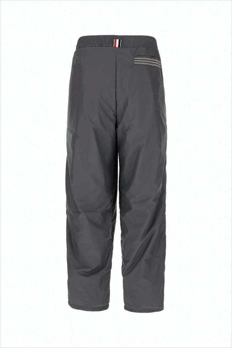 Mid-Length Elastic Waistband Jogger Pants
