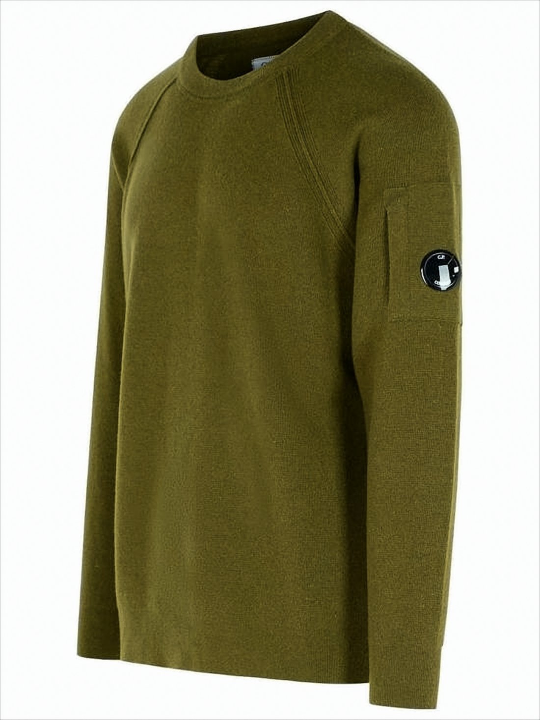 Minimalist Crew Neck Sweater with Raglan Sleeves