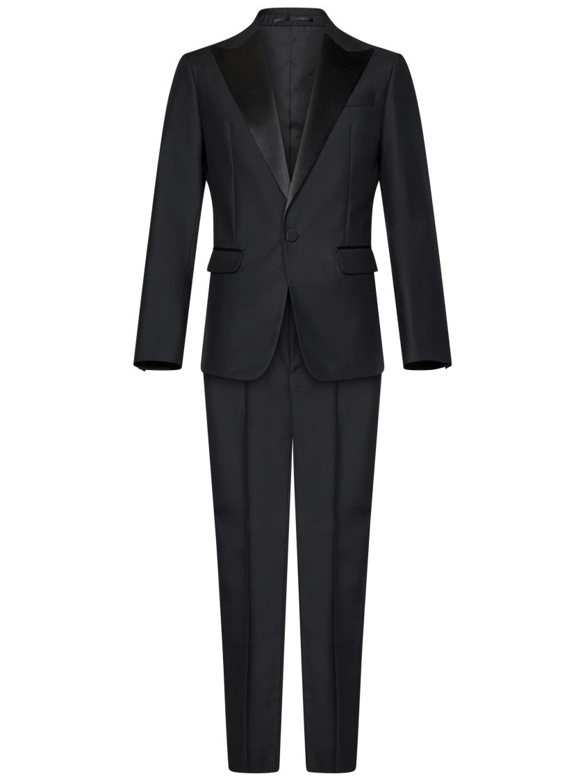Single-Breasted Suit With Satin Lapel