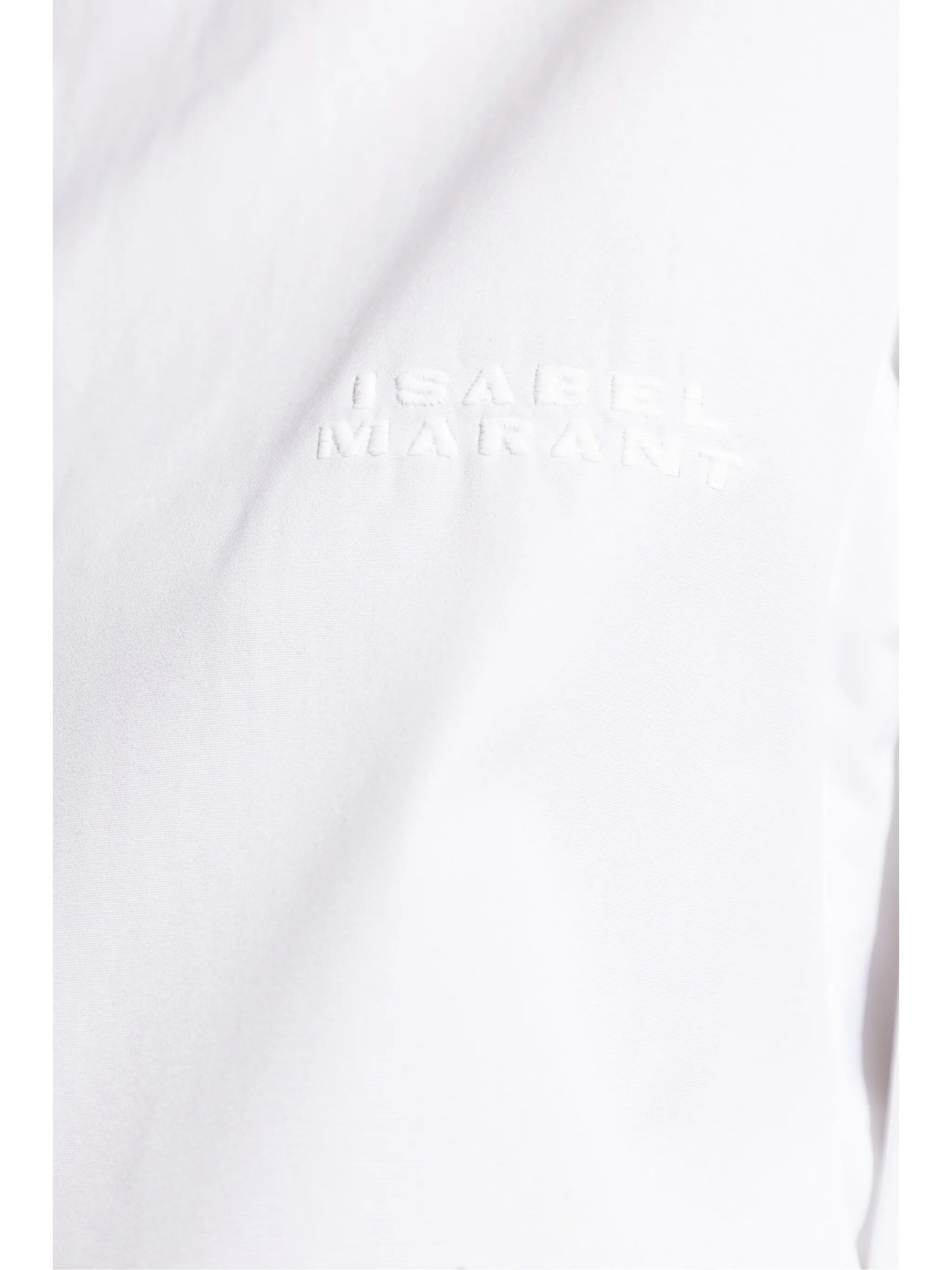 White Fabriza Pointed Collar Shirt