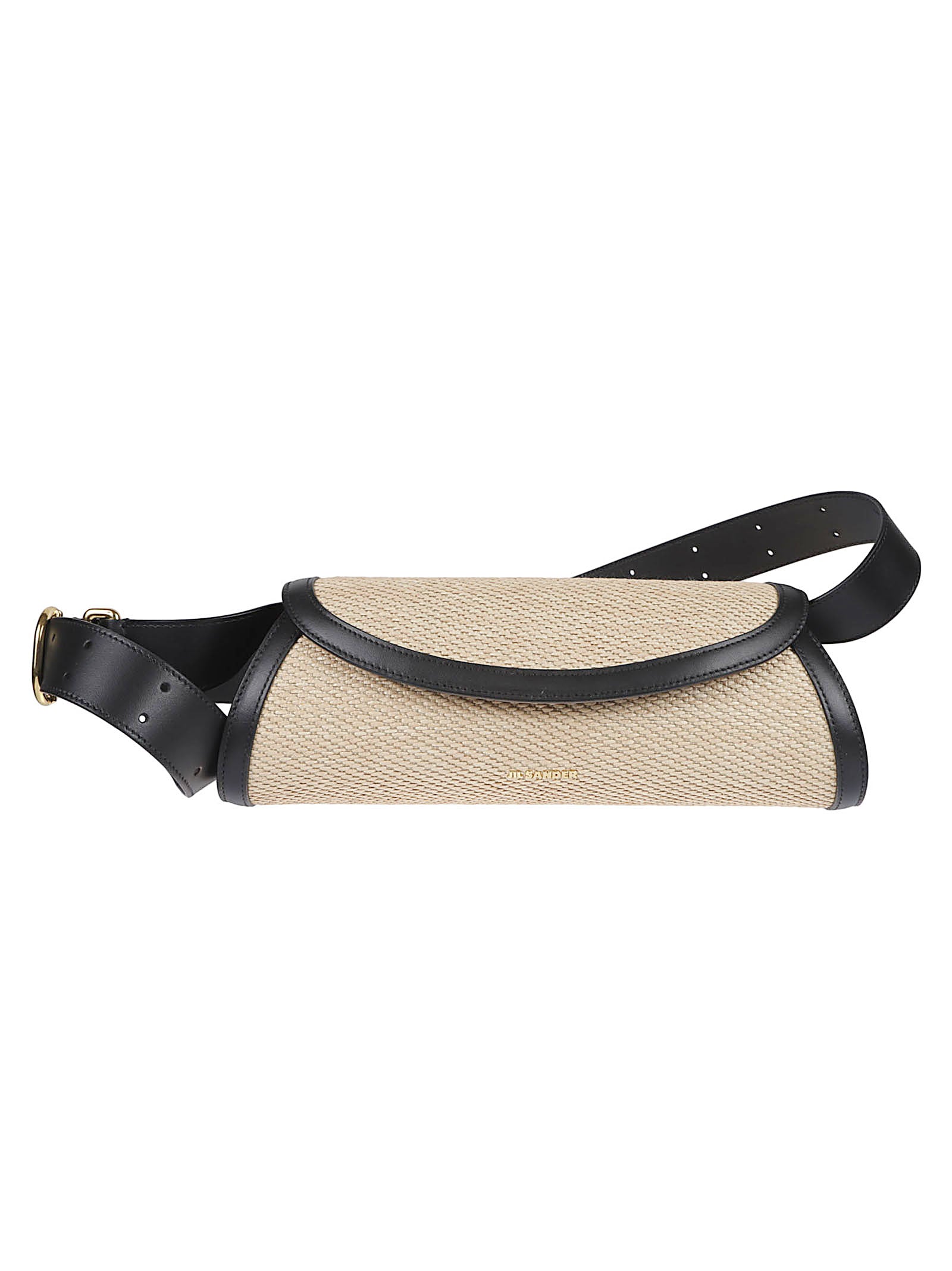 Textured Beige Shoulder Bag