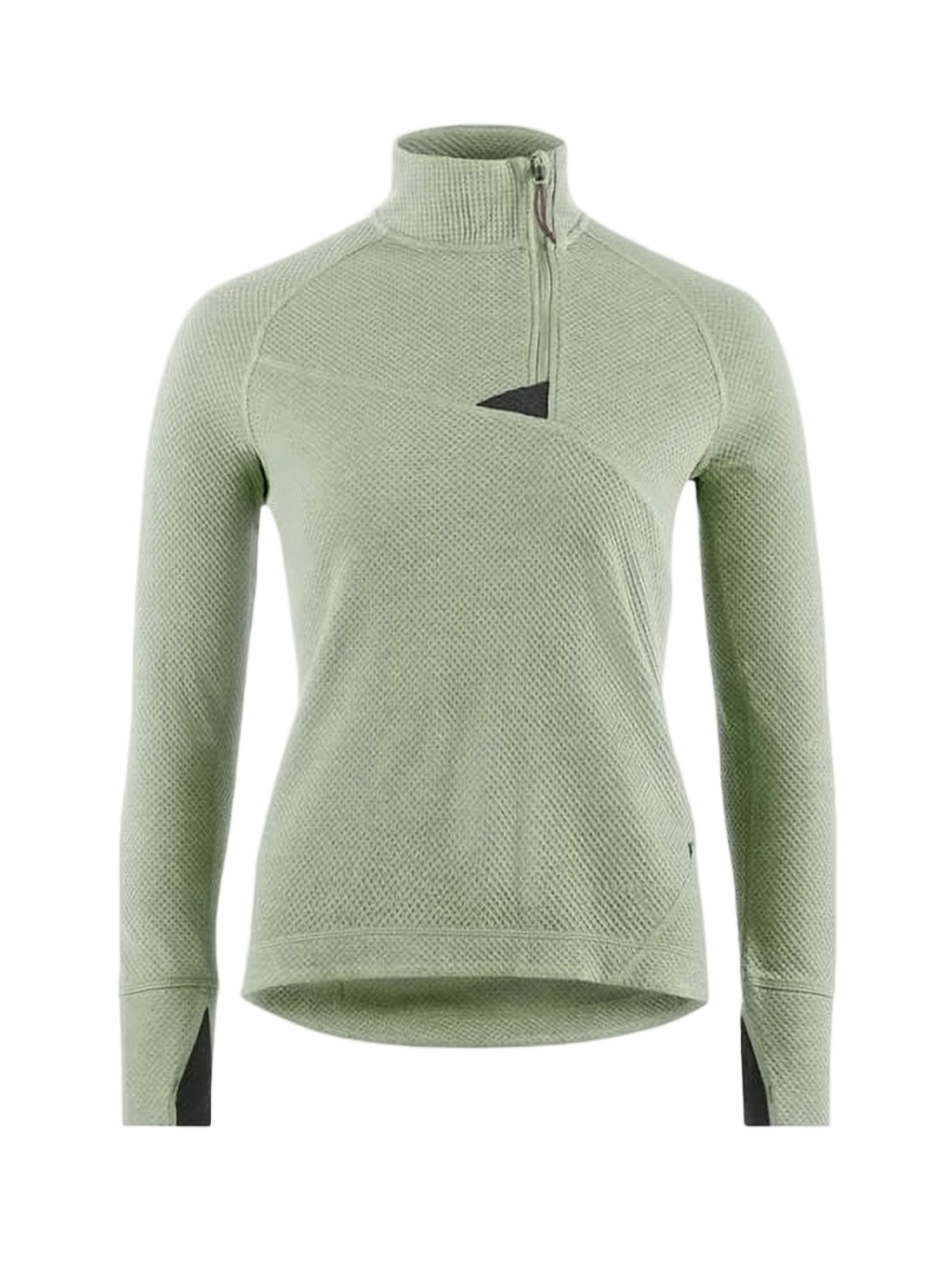 Textured Knit Long-Sleeve Top