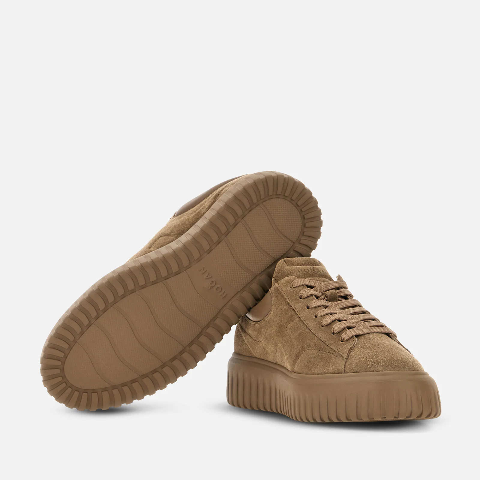 H-Stripes H Shoes With Distinctive Suede Upper