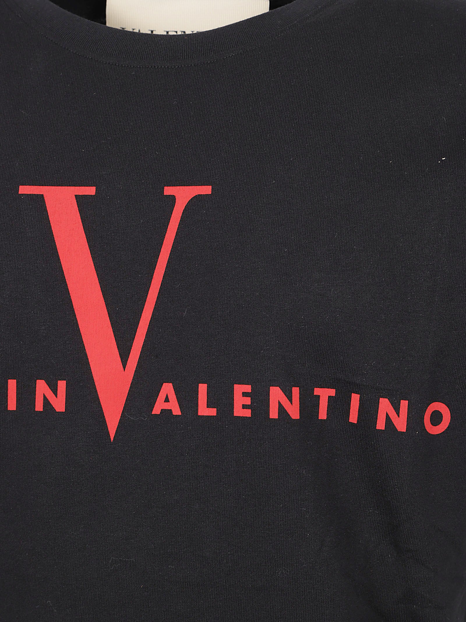 Pure Cotton T-Shirt with Contrasting Logo Print