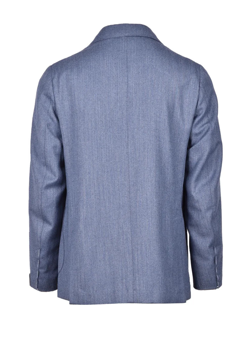 Virgin Wool Jacket - Blue