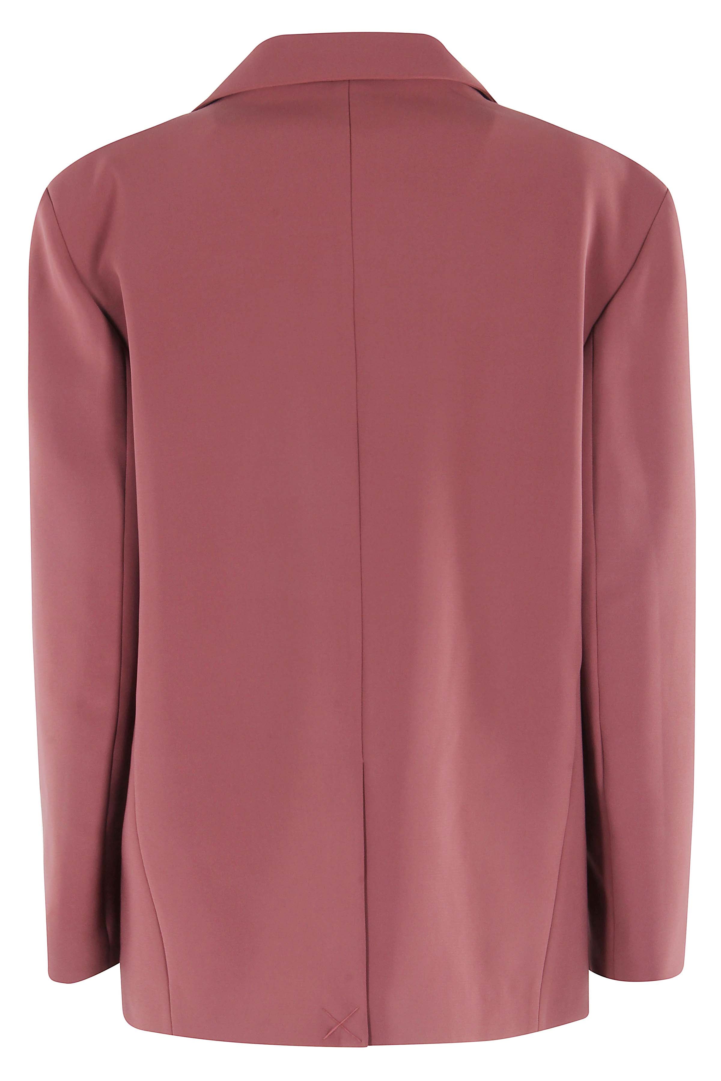 Structured Single-Breasted Blazer With Classic Lapel