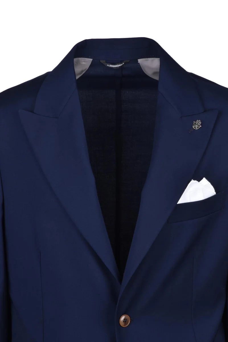 Jacket Polyester/Viscose/Elastane - Blue