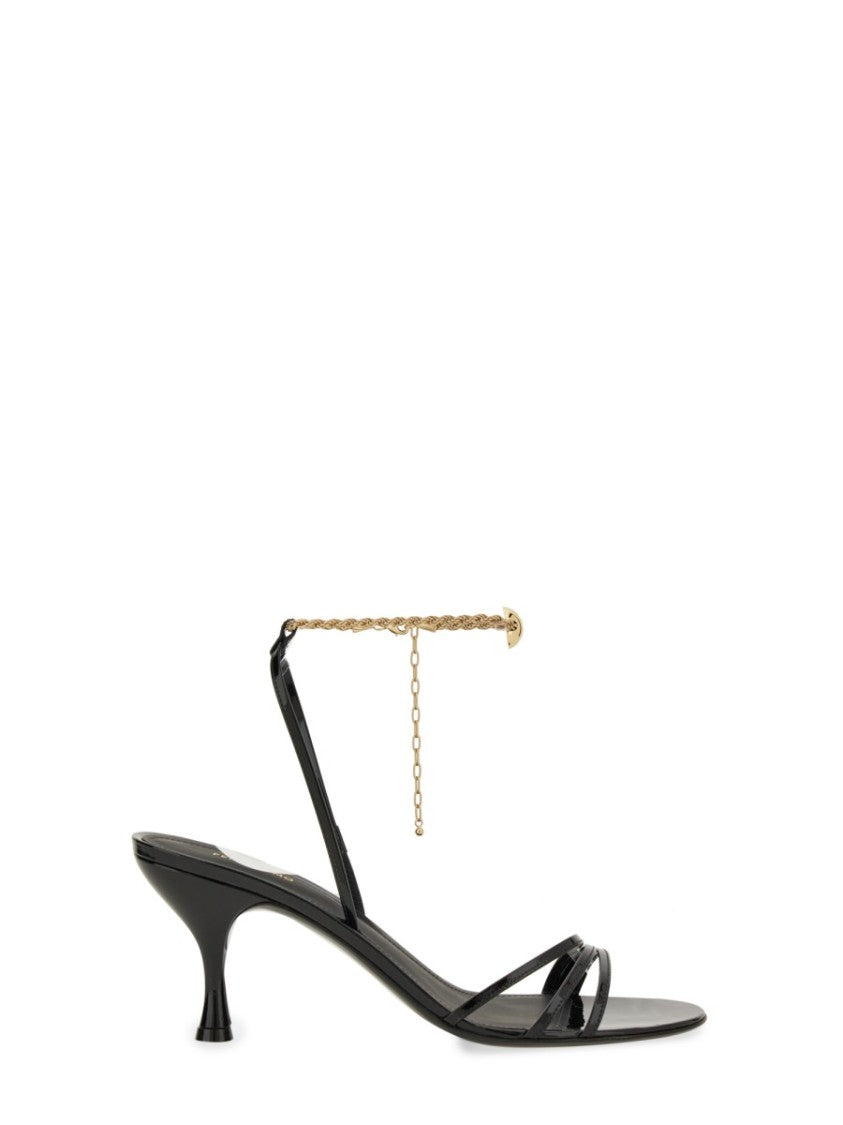 Patent Calf Sandals