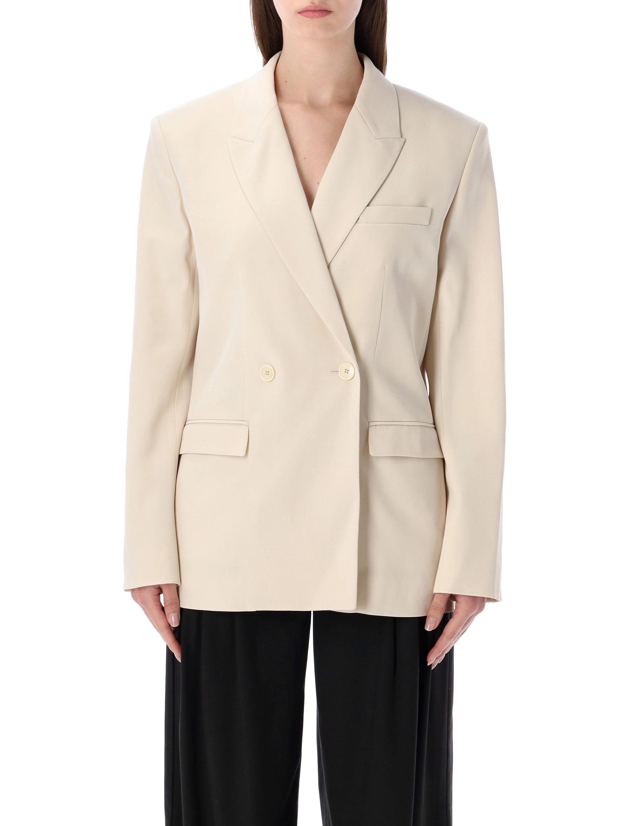 Calie Silk Crepe Jacket