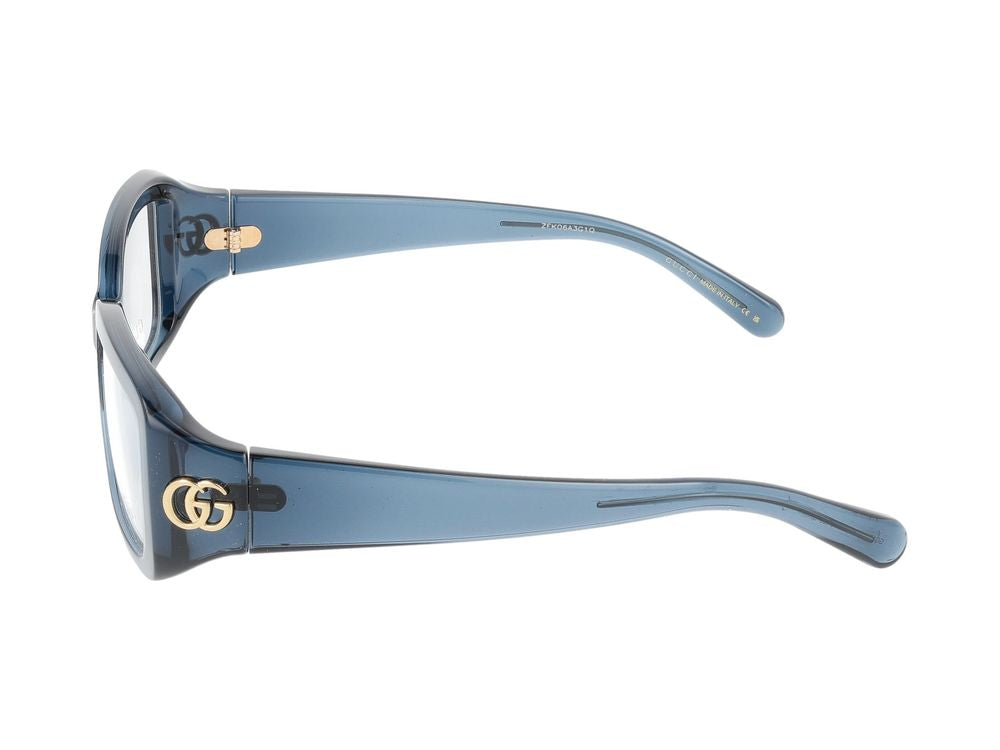 Eyeglasses GG1406O 003 blue blue transparent 53/16/130