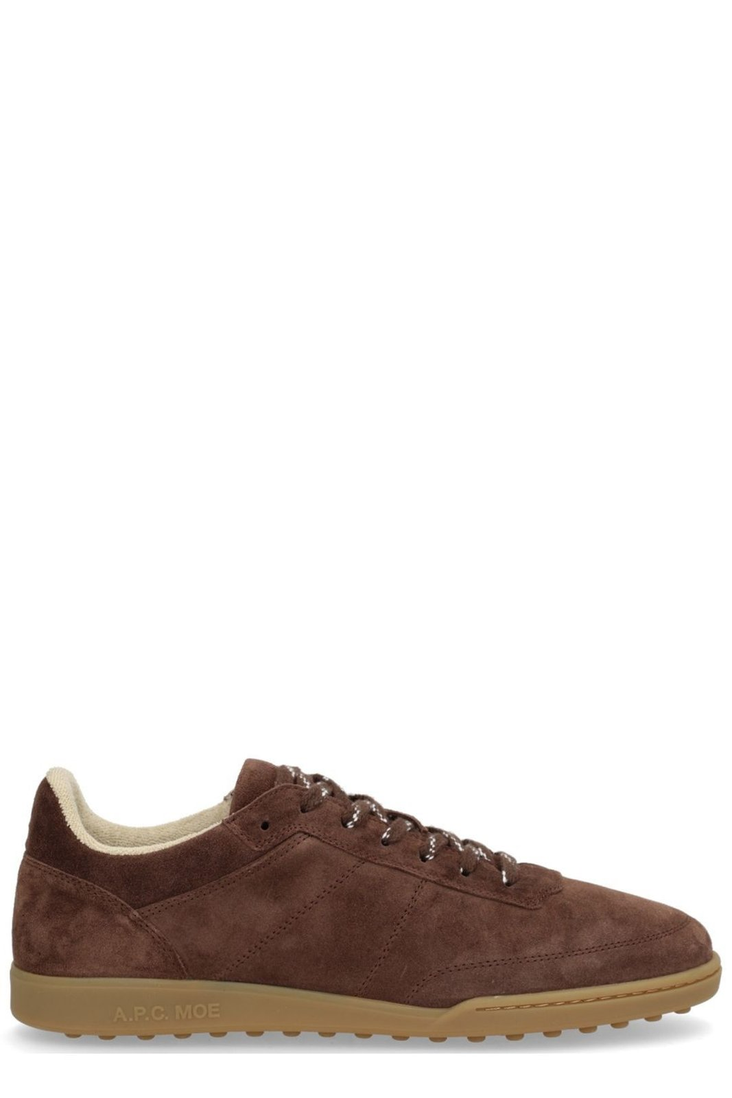Minimalist Low-Profile Sneakers with Contrasting Laces