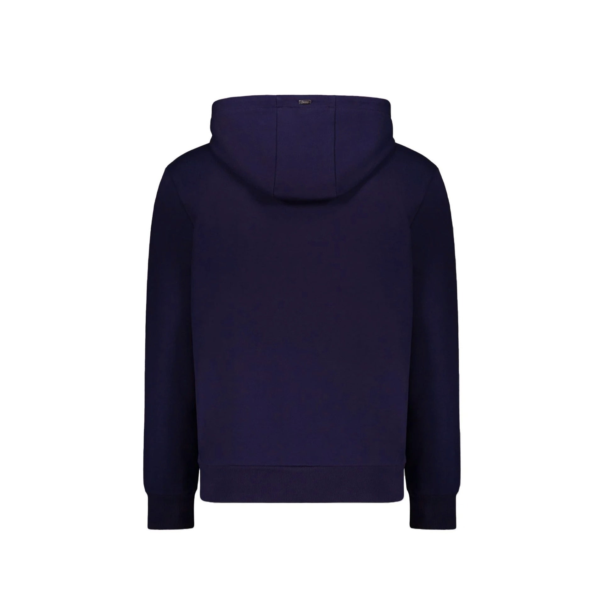 Bawełniana bluza dresowa z logo, o luźnym kroju, w kolorze niebieskim