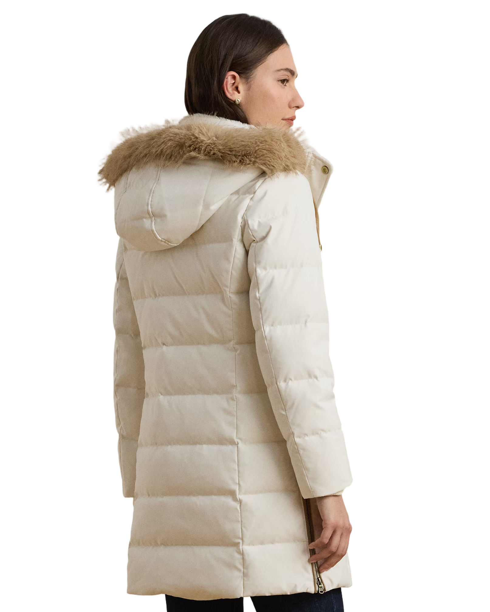Insulated Coat With High Collar