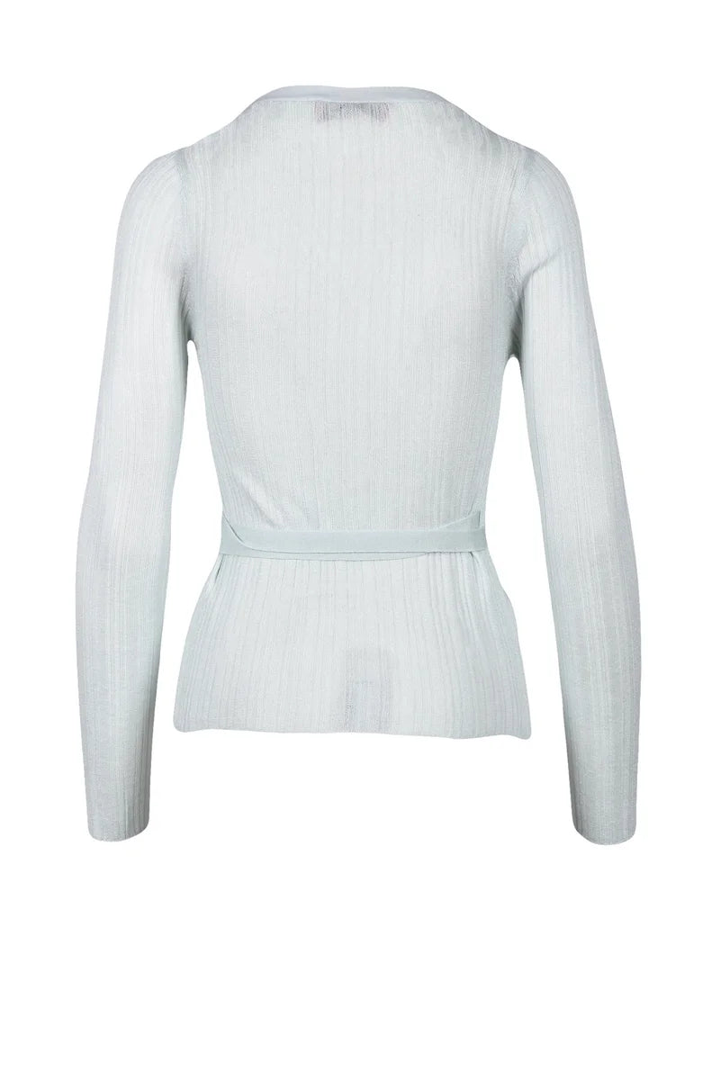 Wrap Cardigan - Aqua