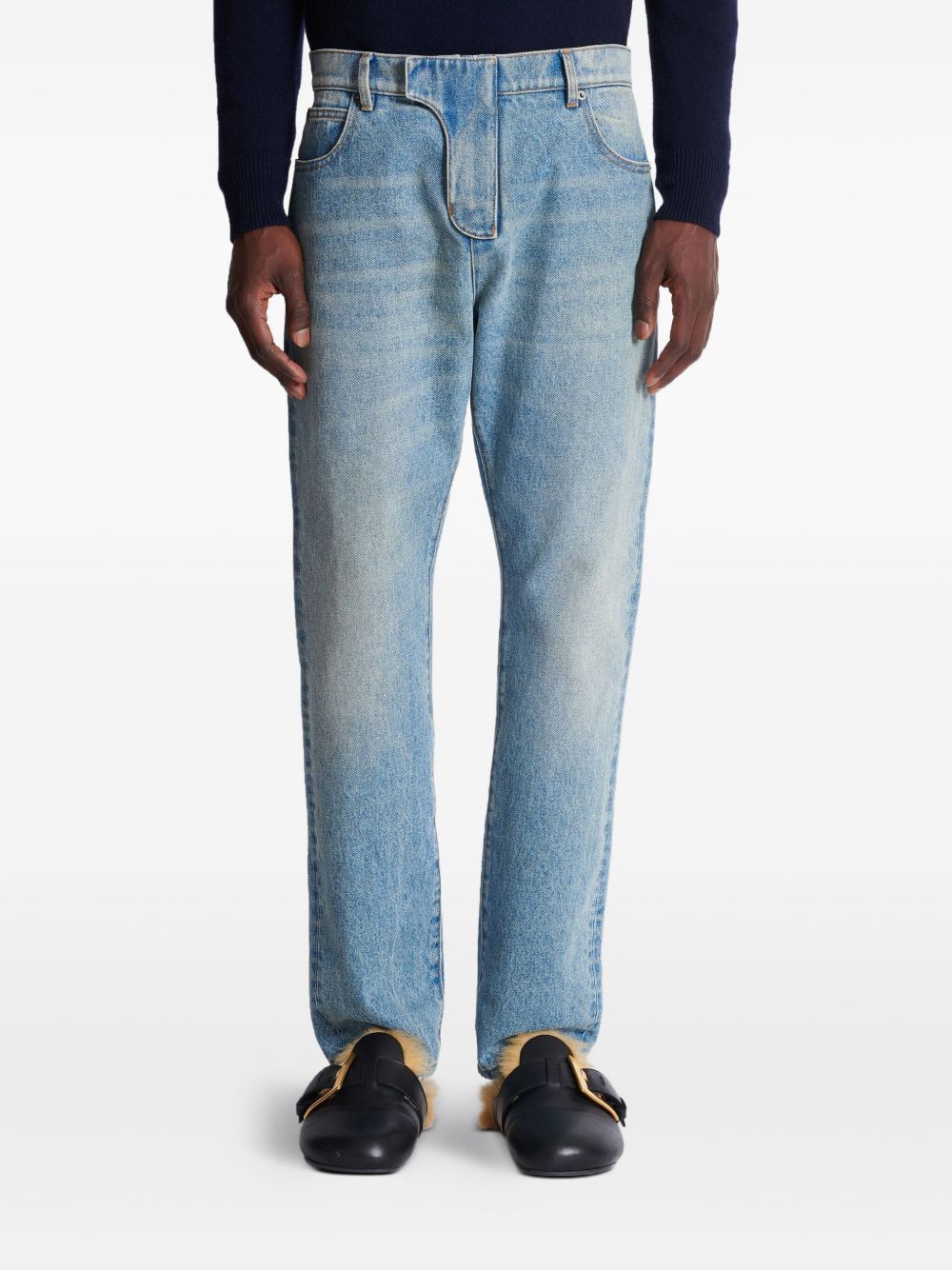 Light Blue Denim Trousers