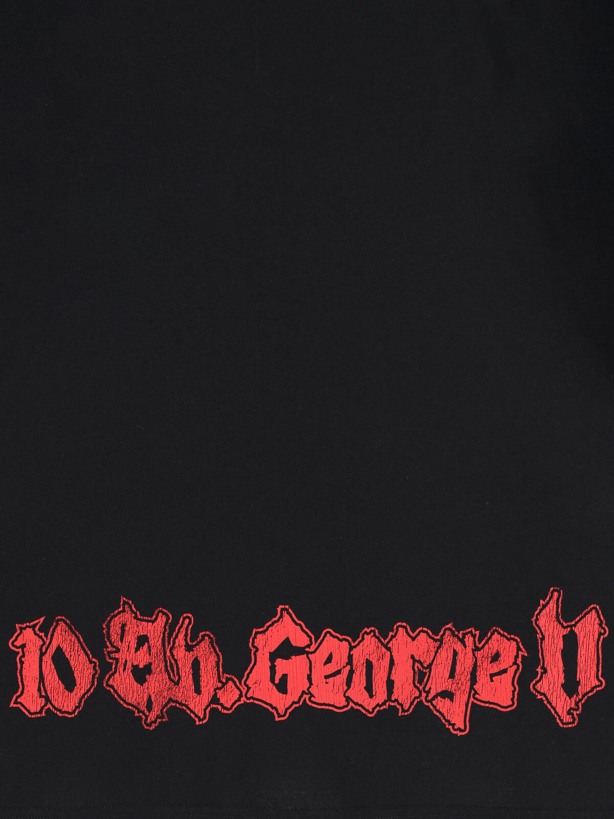 Black Salon De Couture Cotton T-shirt
