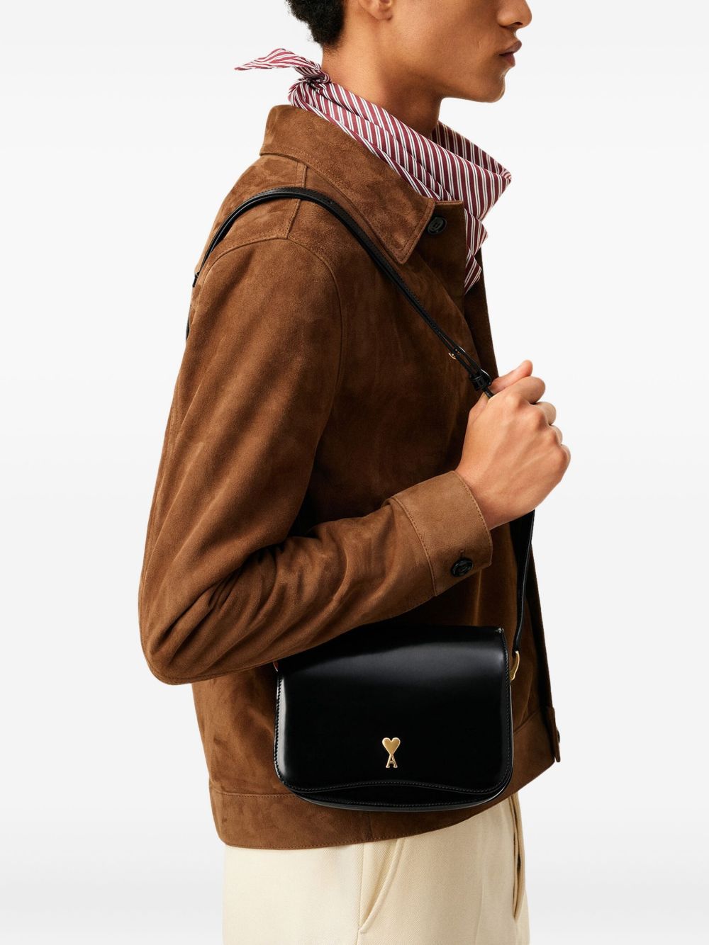 Structured Black Handbag