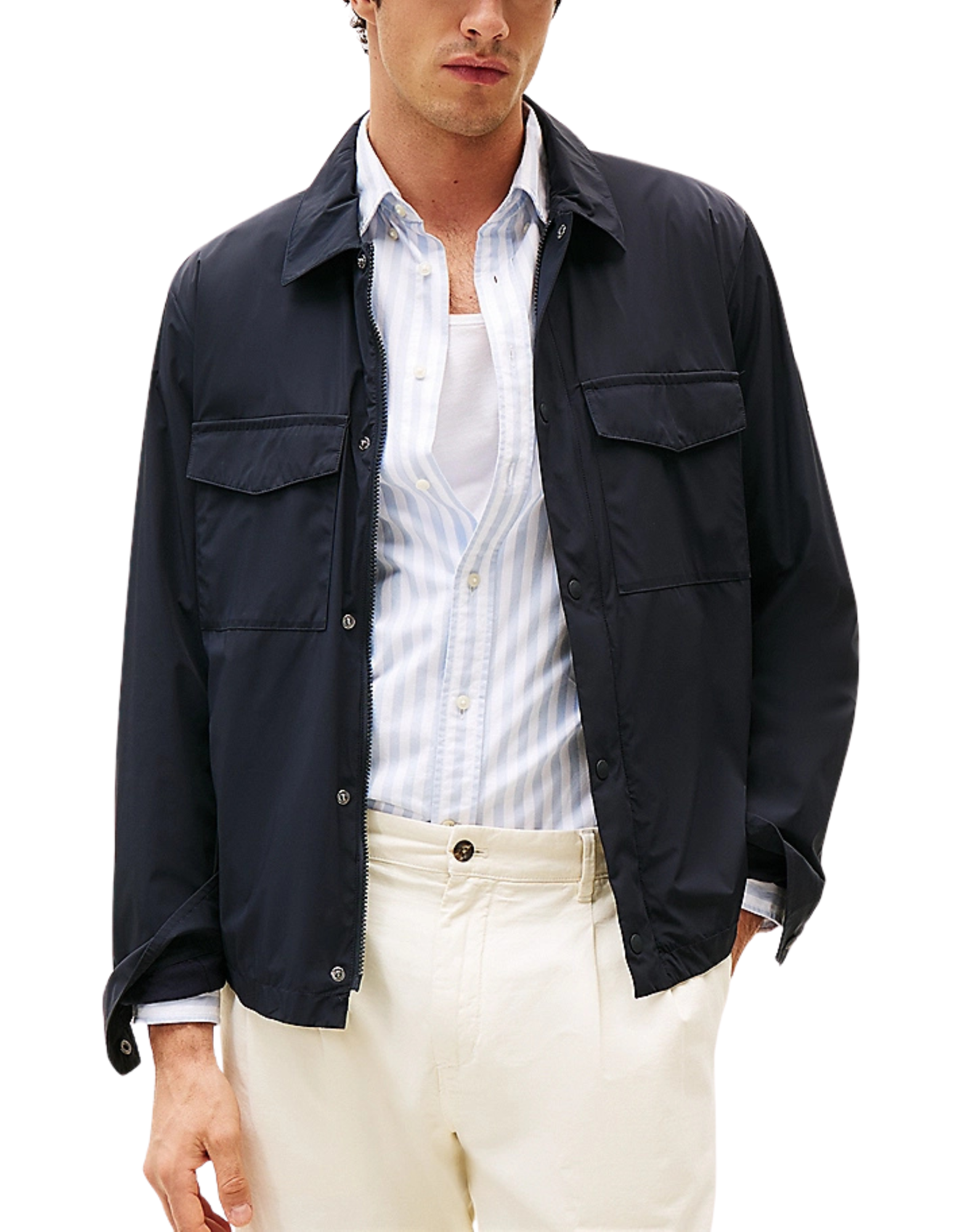 Technical Stretch Nylon Jacket