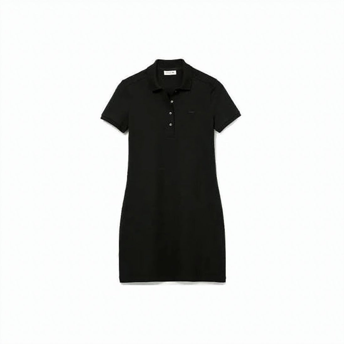 Fitted Polo Midi Dress With Collared Neckline