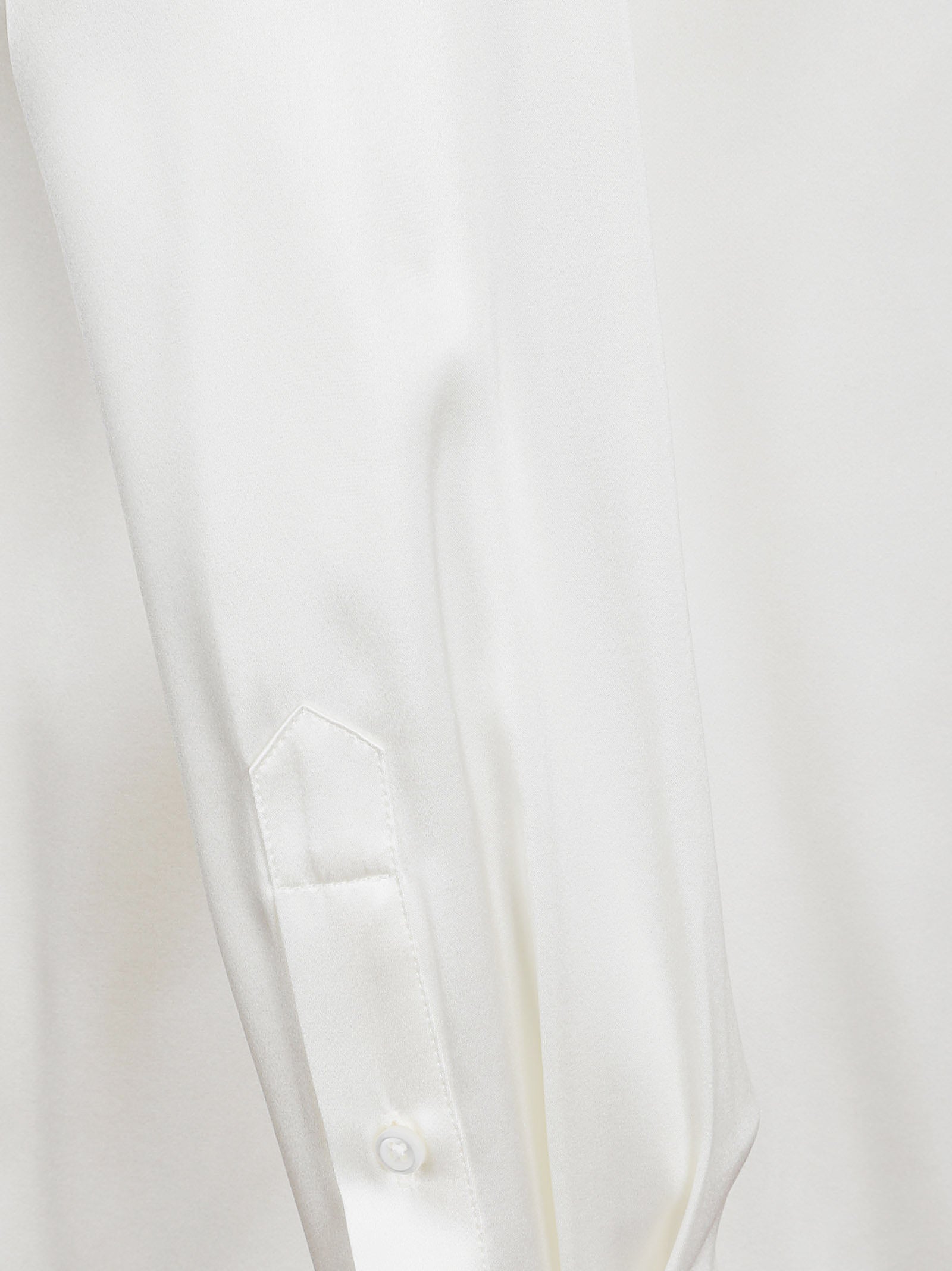 Silk Shirt with Classic Collar