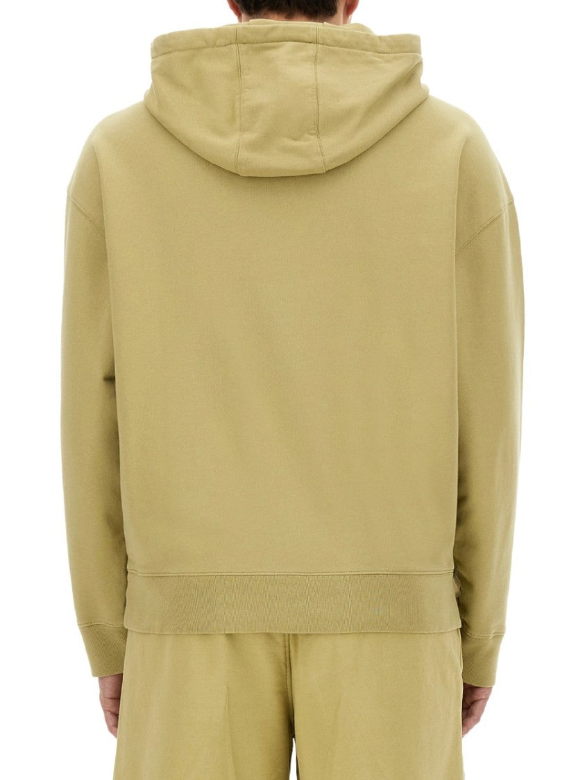 Relaxed Fit Hoodie With Embroidered Logo