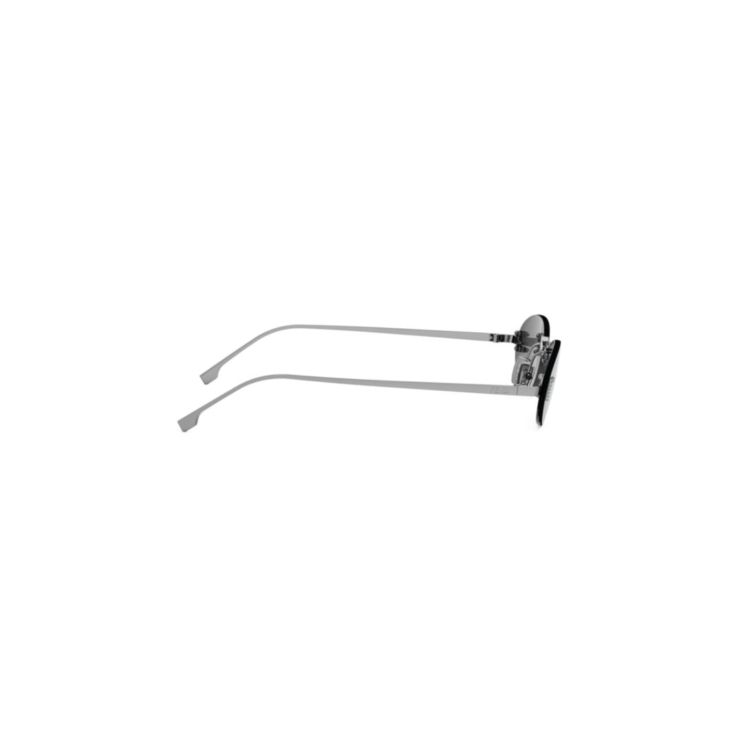 Fe4075us Oval Metal Sunglasses