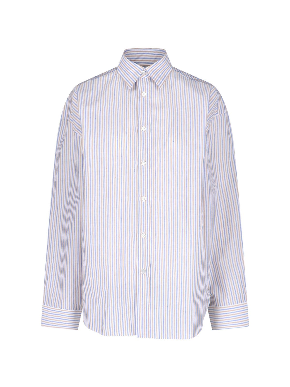 "Oriana" Oversize Shirt – White