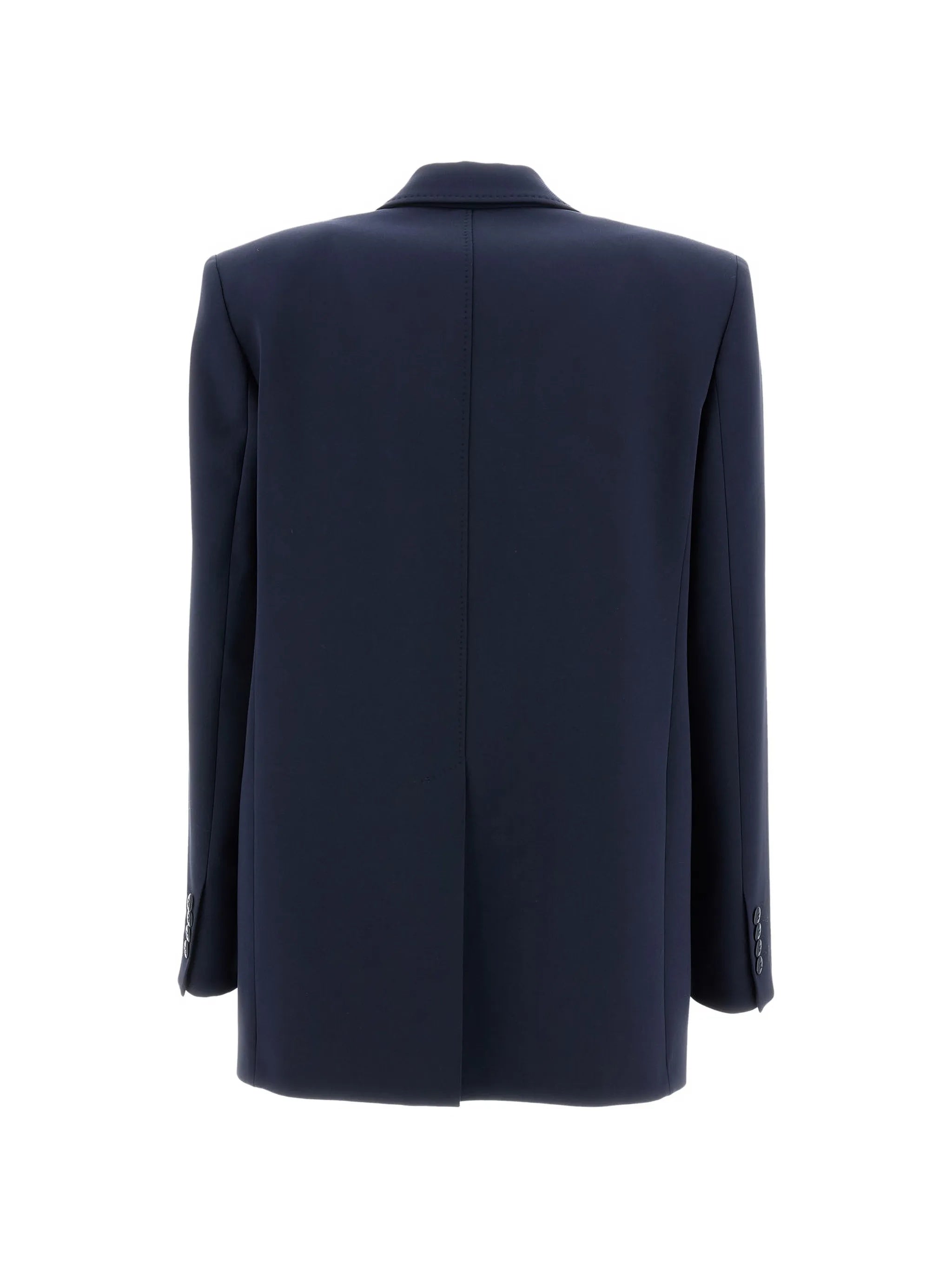 Navy Bosco Structured Fabric Blazer