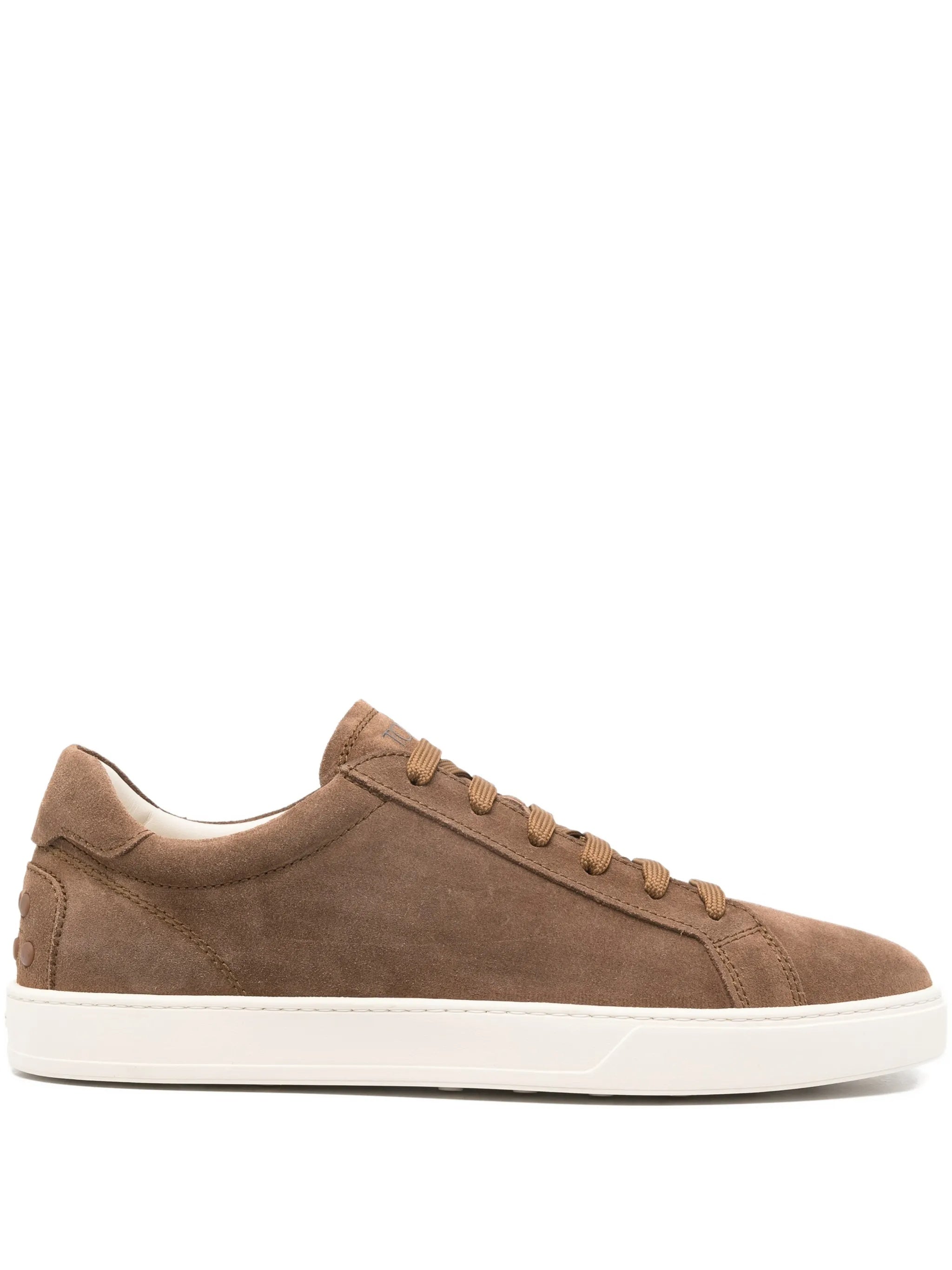 Brown Sneakers Suede Low-Top Sneakers