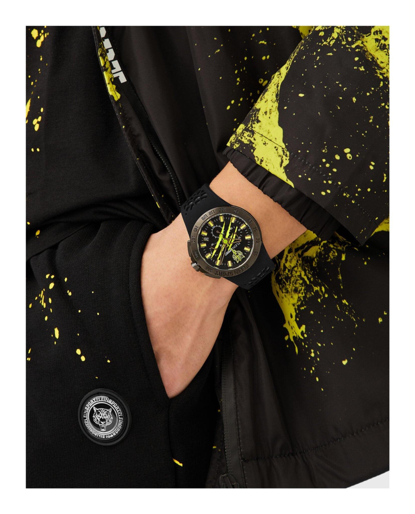 Thunderstorm Chrono Silicone Watch