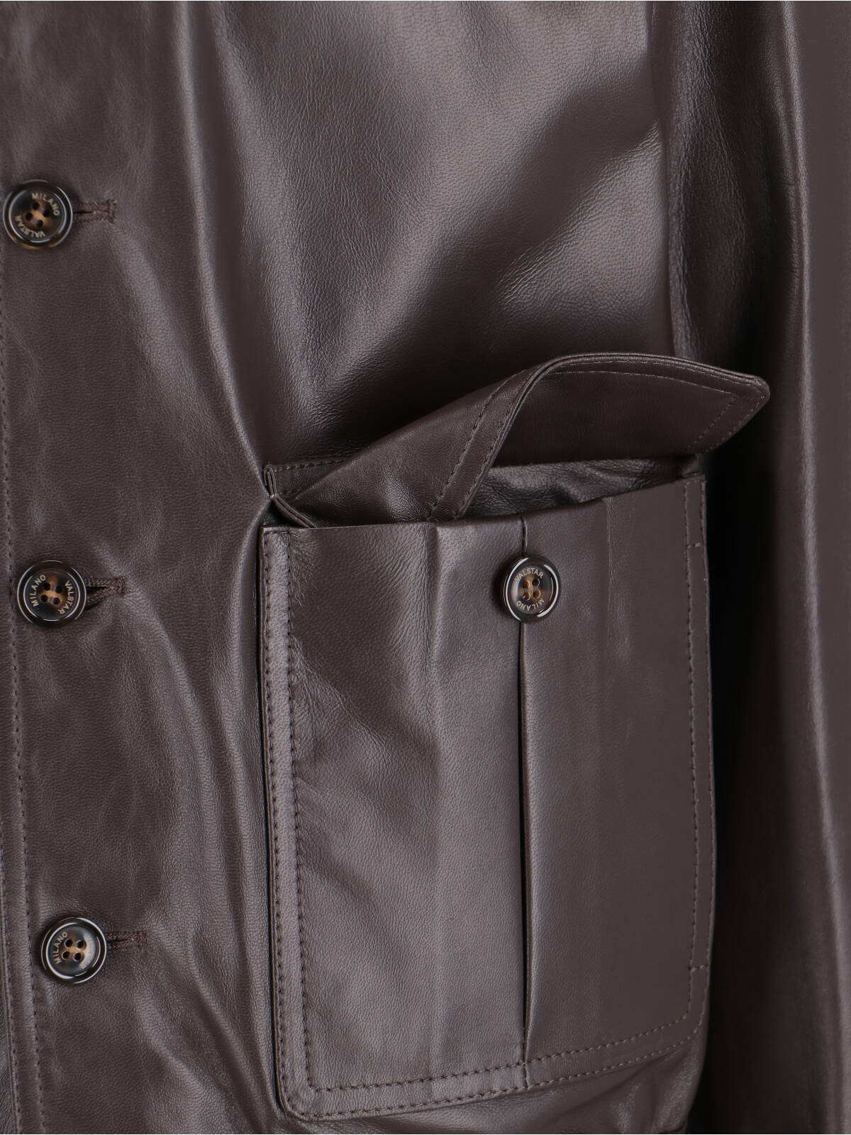 "Valstarino" Jacket – Dark Brown