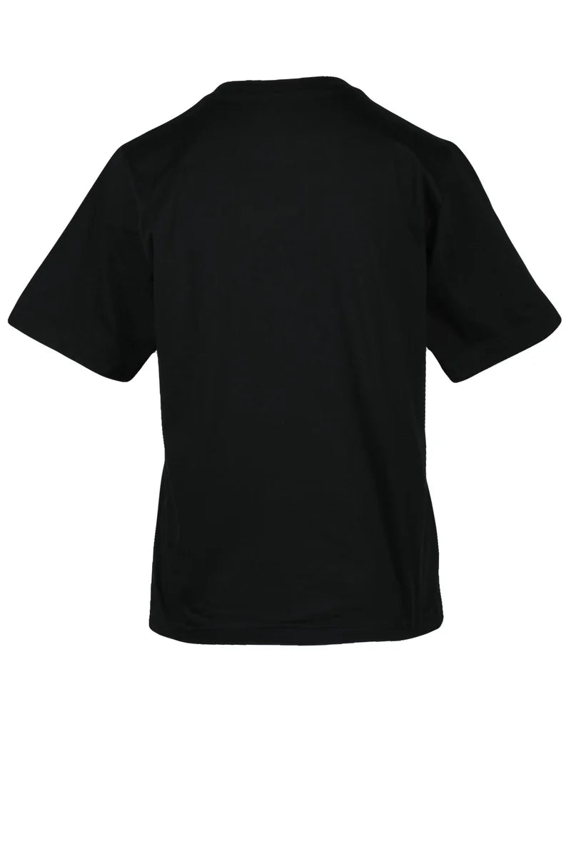 Cotton T-shirt - Black