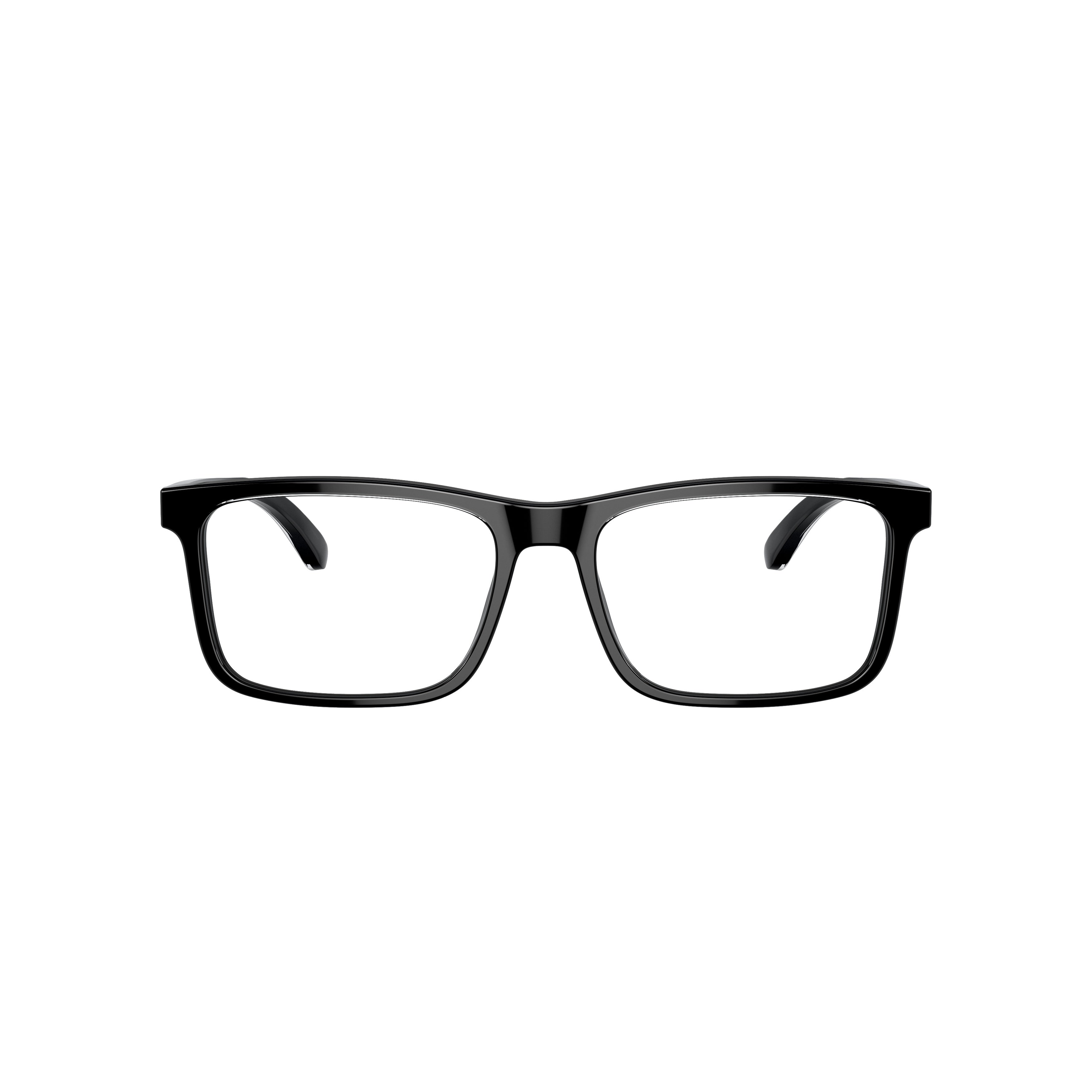 0ea3227 Rectangular Black Acetate Eyeglasses with Minimalist Design