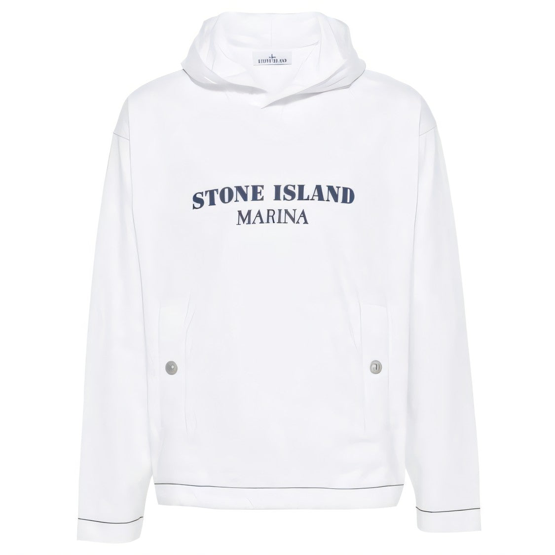 White Hooded Sweatshirt
