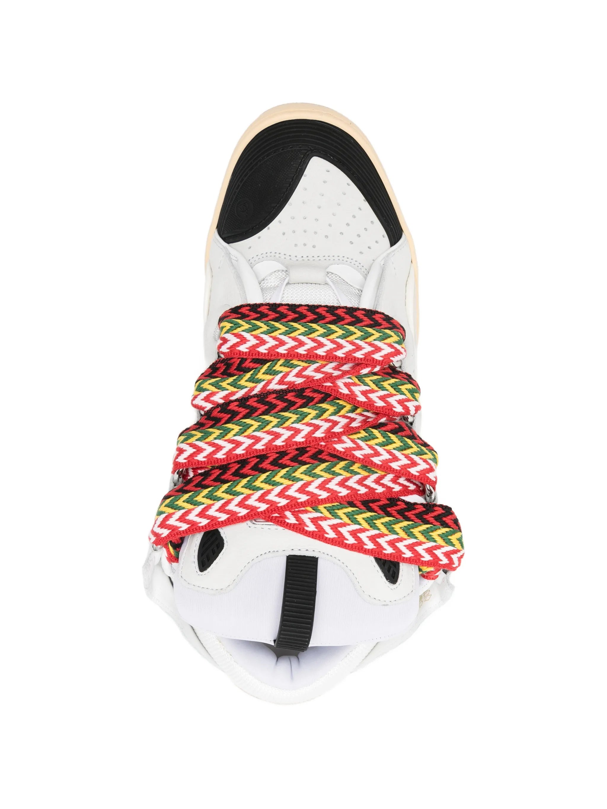 Black Curb Sneakers Multicolored Zigzag Sneakers