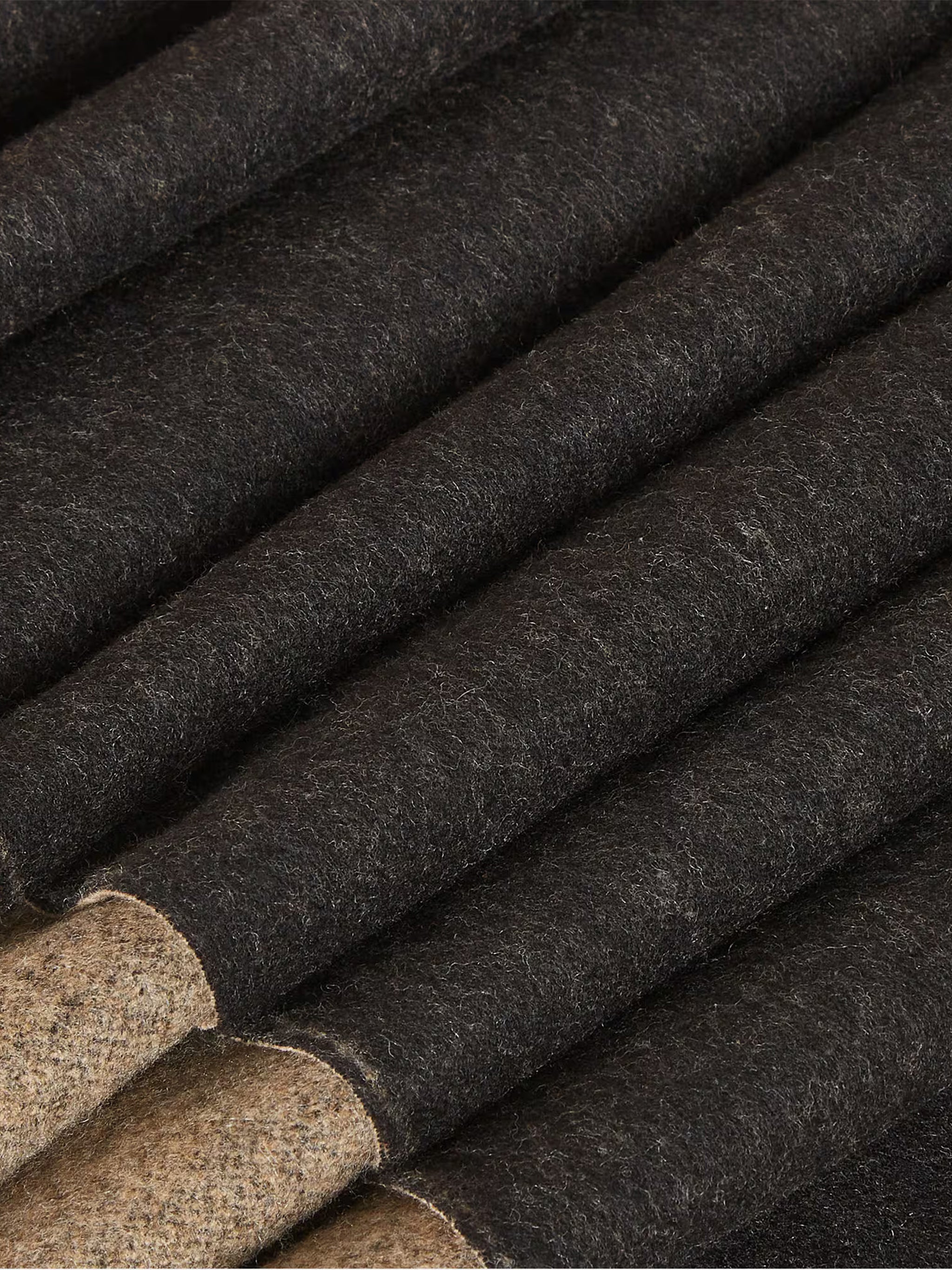 FF Reversible Fringed Brown Tones Scarf