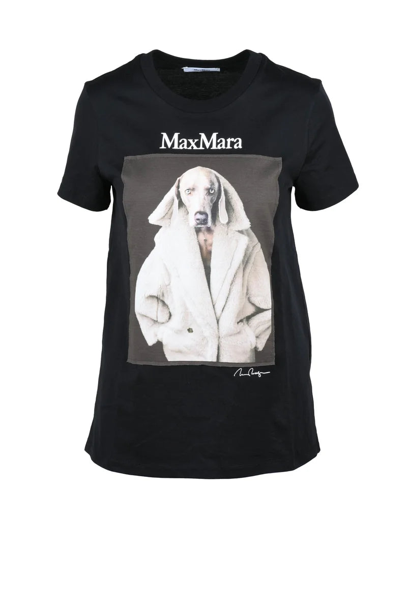 Cotton T-shirt - Black