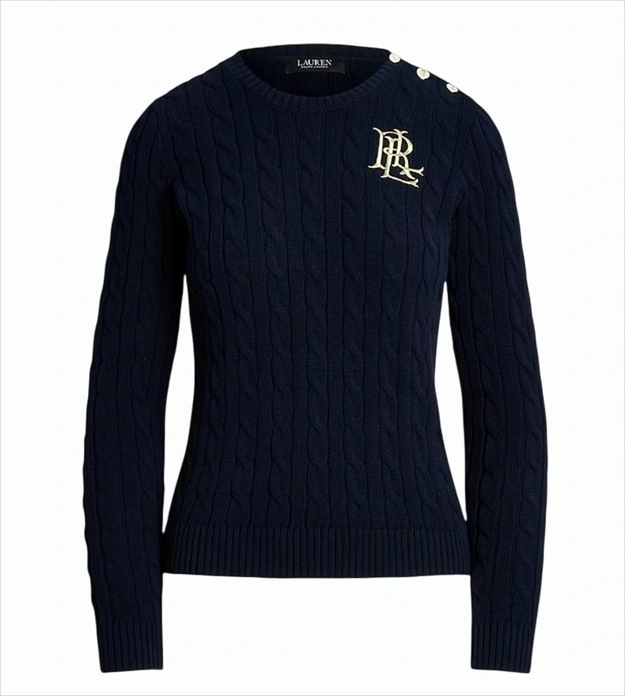 Cable Knit Cotton Sweater