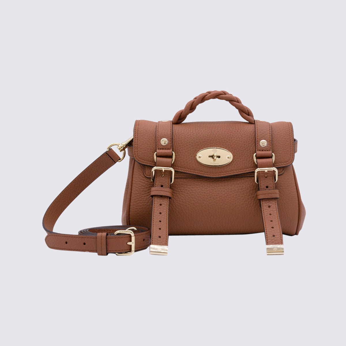 Mini Alexa Heavy Grain Top Handle Bag