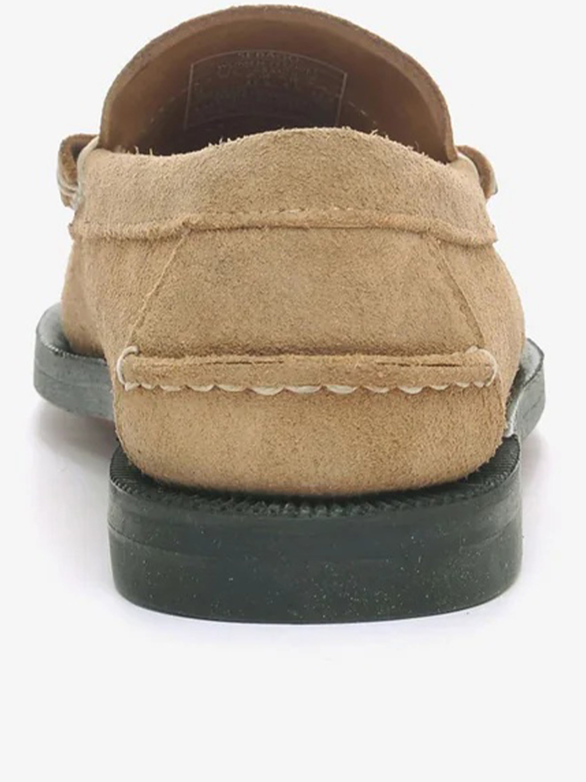 Brown Classic Dan Flesh Out Suede Loafers