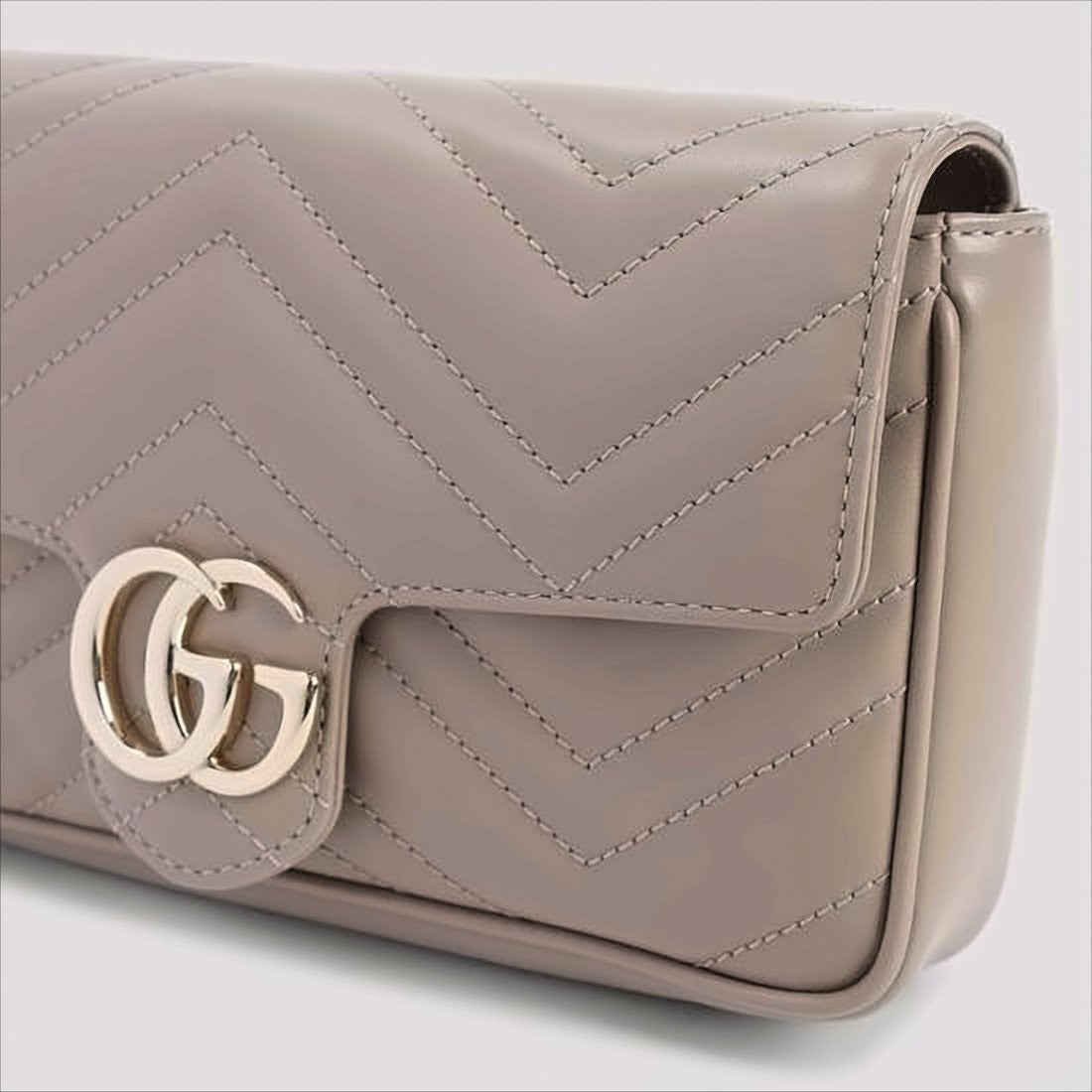 Chevron Quilted Leather Crossbody Bag
