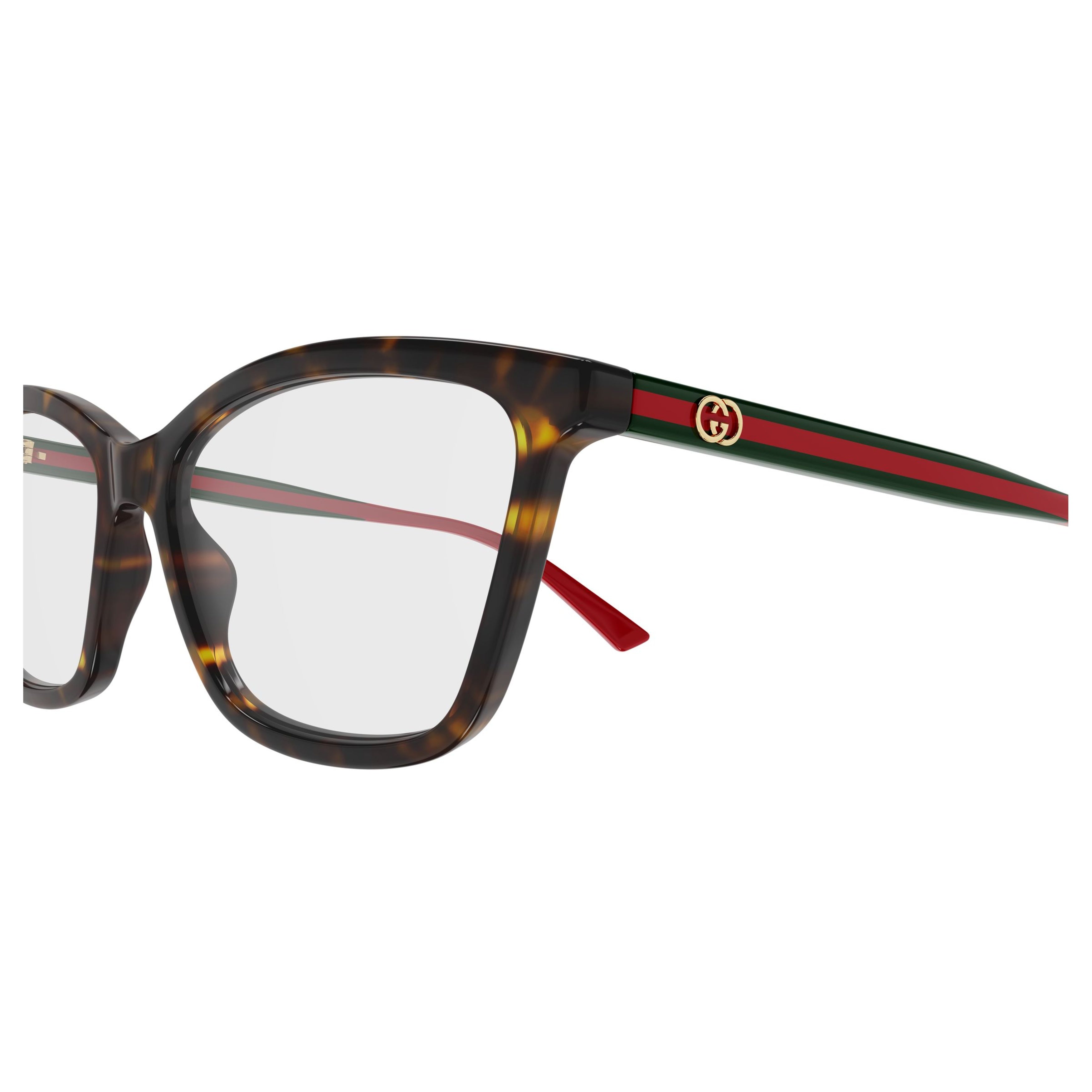 Gg1989o Tortoiseshell Rectangular Sunglasses