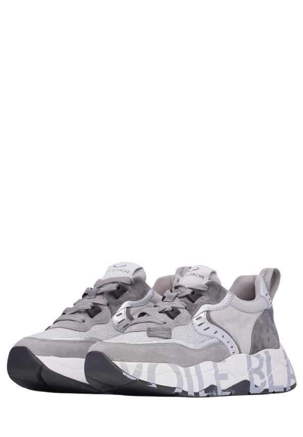 Breathable Suede And Mesh Sneakers