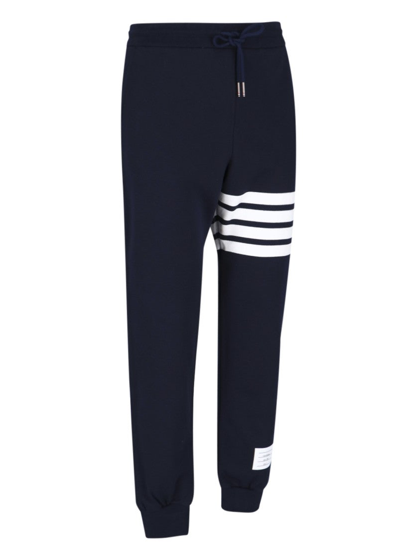 "4-Bar" Track Pants – Blue
