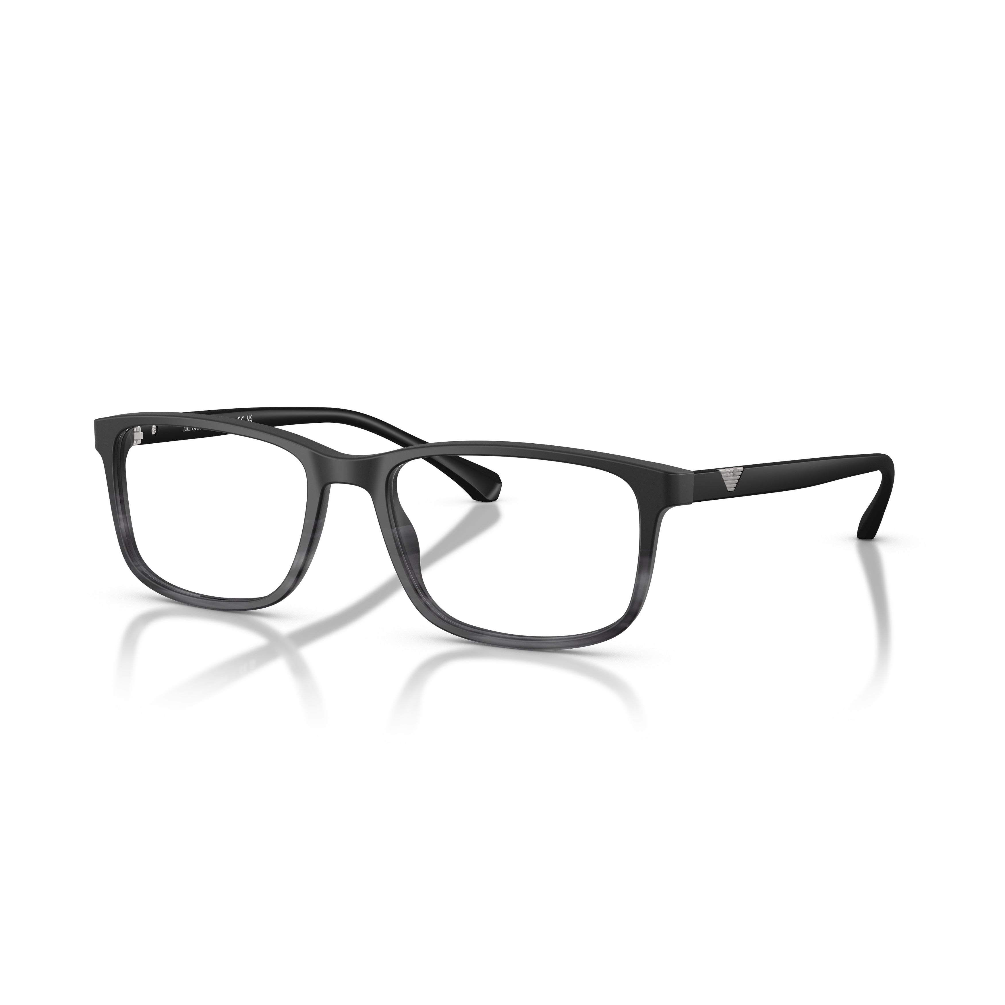 0ea3098 Matte Black Rectangular Acetate Eyeglasses