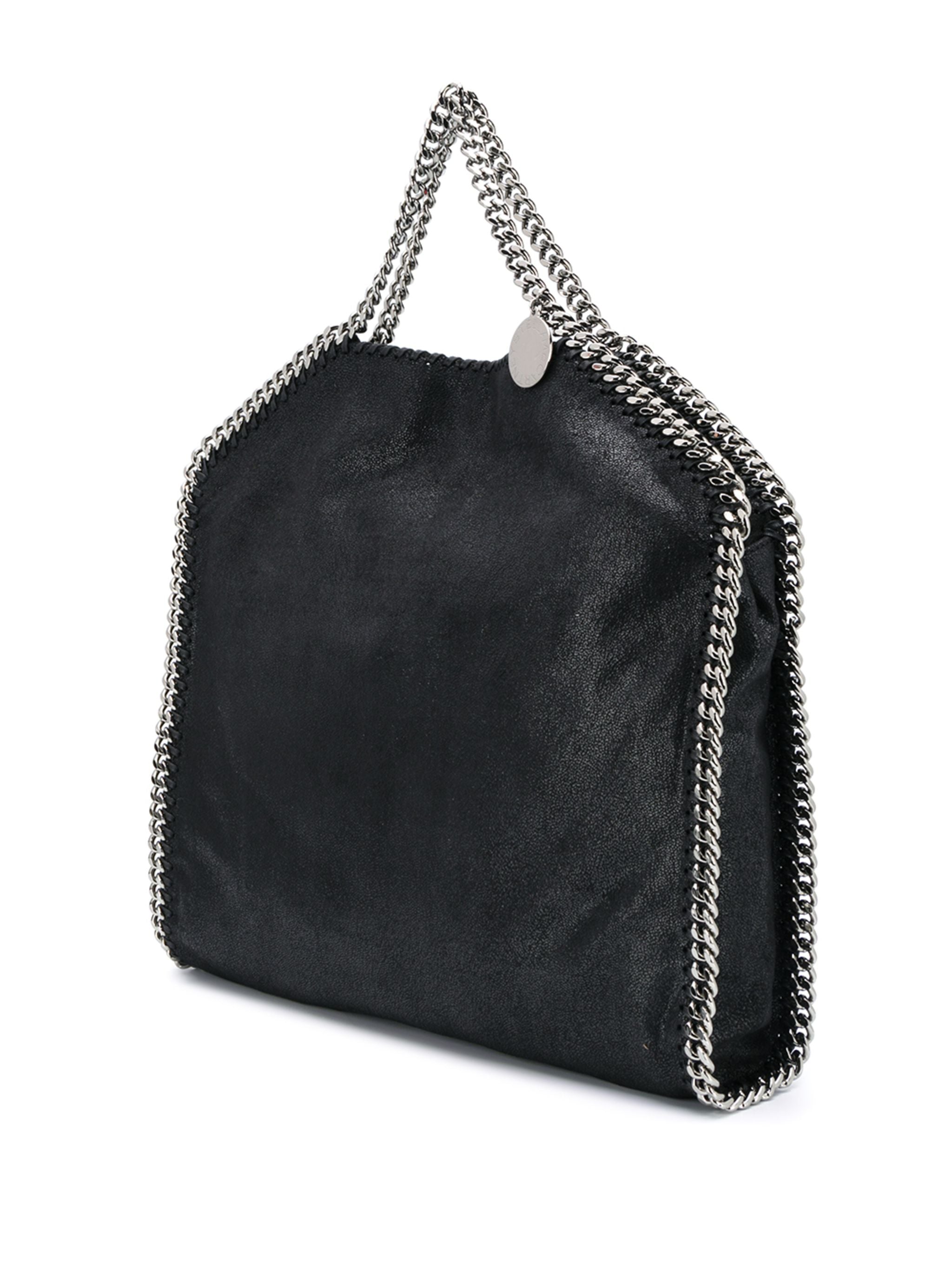 Soft-Structured Large Shoulder Bag With Chain Detail