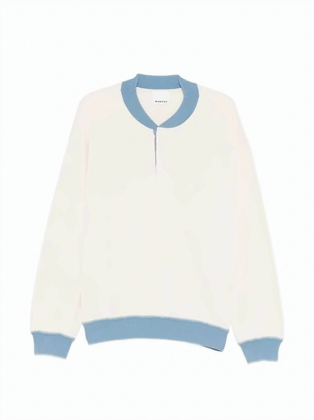 Relaxed-Fit Long-Sleeve Pullover Top With Ribbed Details