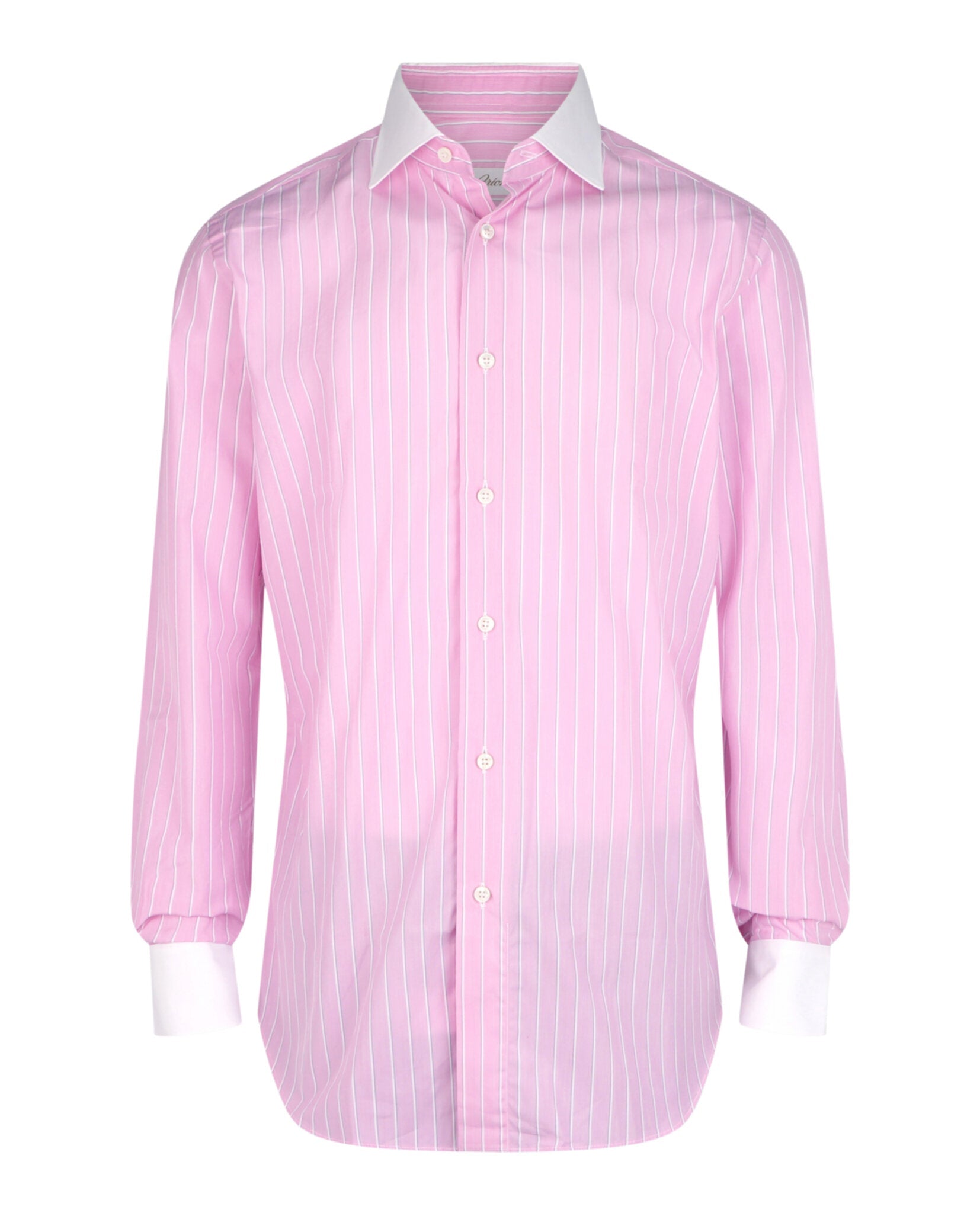 Slim-Fit Stripe Dress Shirt