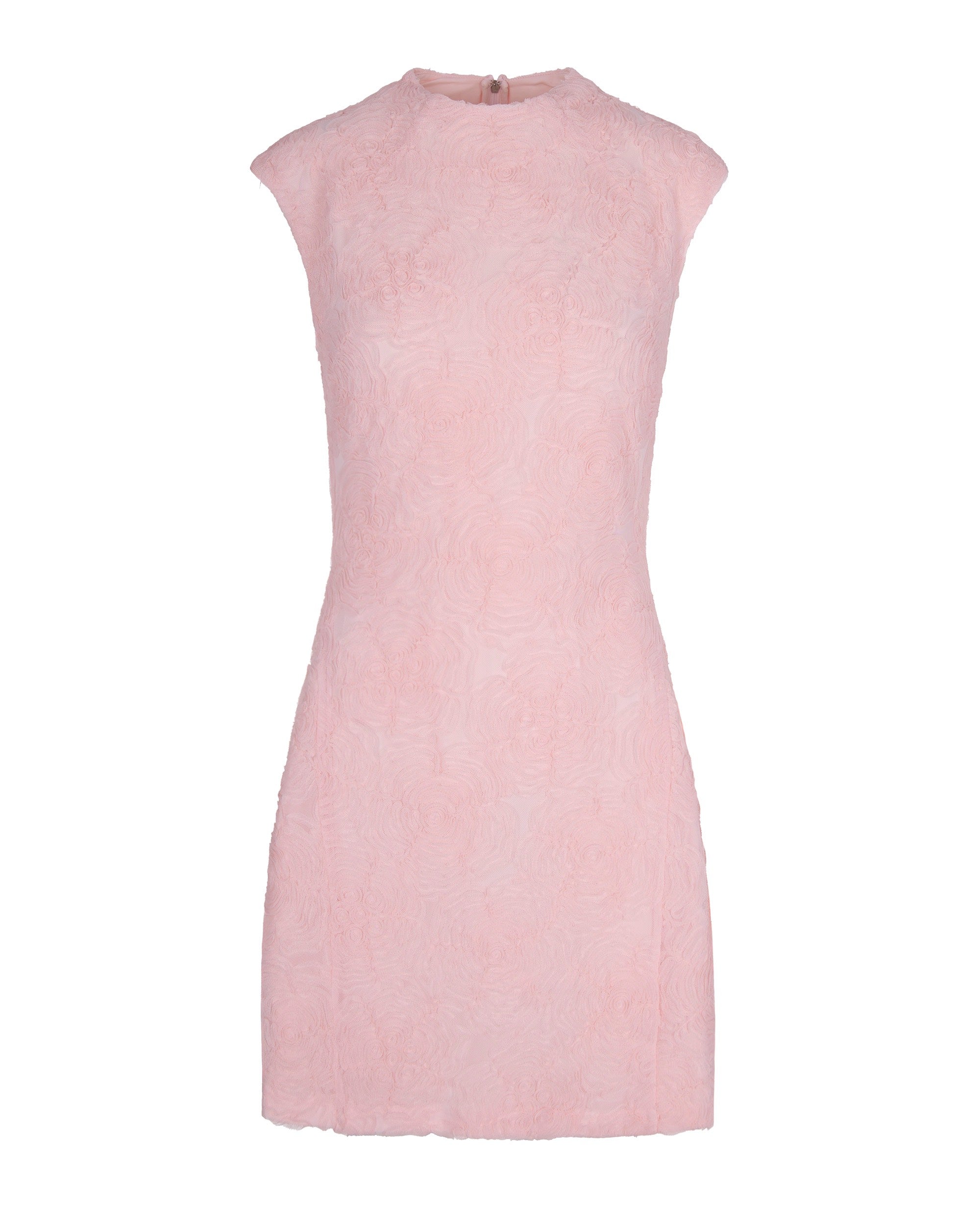 Orchid Ice Mesh Mini Dress